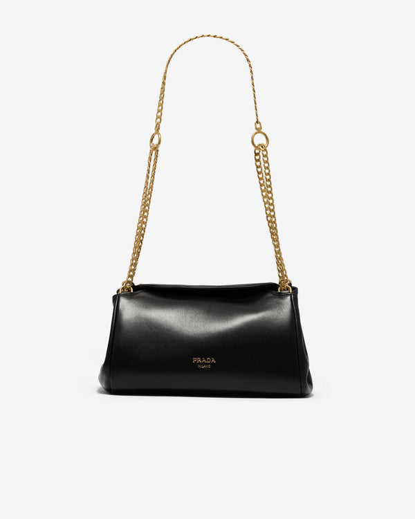 Prada - Women’s Small Prada Tumulte Nappa Leather Bag - (Black)
