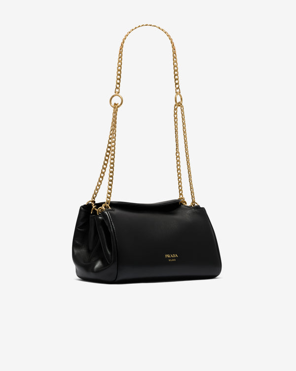 Prada - Women’s Small Prada Tumulte Nappa Leather Bag - (Black)
