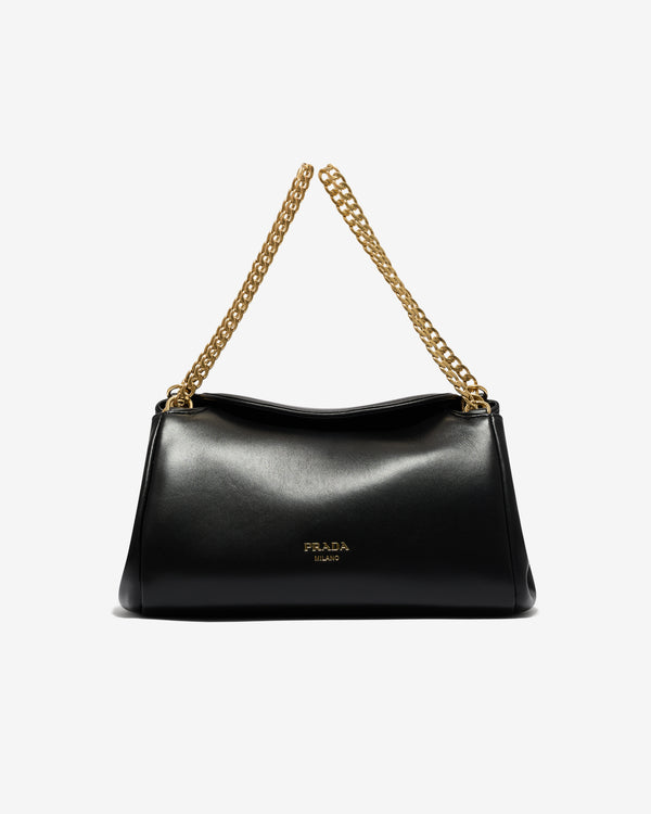 Prada - Women’s Small Prada Tumulte Nappa Leather Bag - (Black)