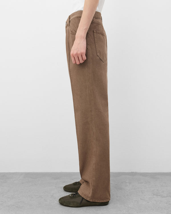 Prada - Men's Washed Denim Jeans - (Brown)