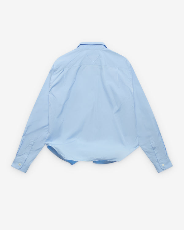 Prada - Men's Wire Hem Shirt - (Blue)