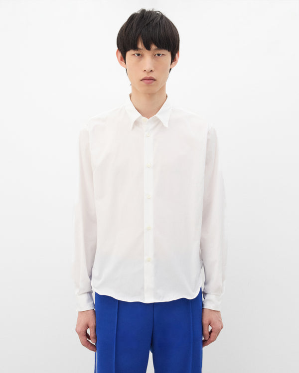 Prada - Men's Wire Hem Shirt - (White)