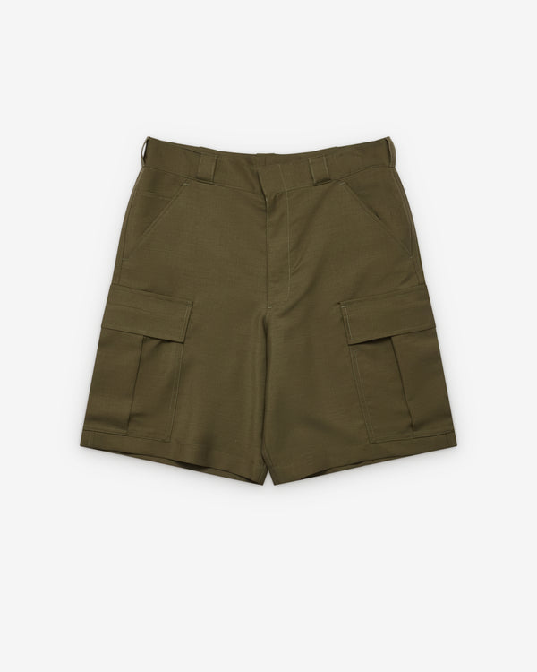 Prada - Men's Cotton Cargo Shorts - (Olive)