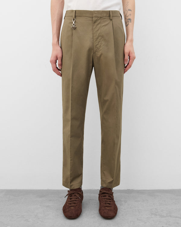 Prada - Men's Trousers With Keyring - (Clay)