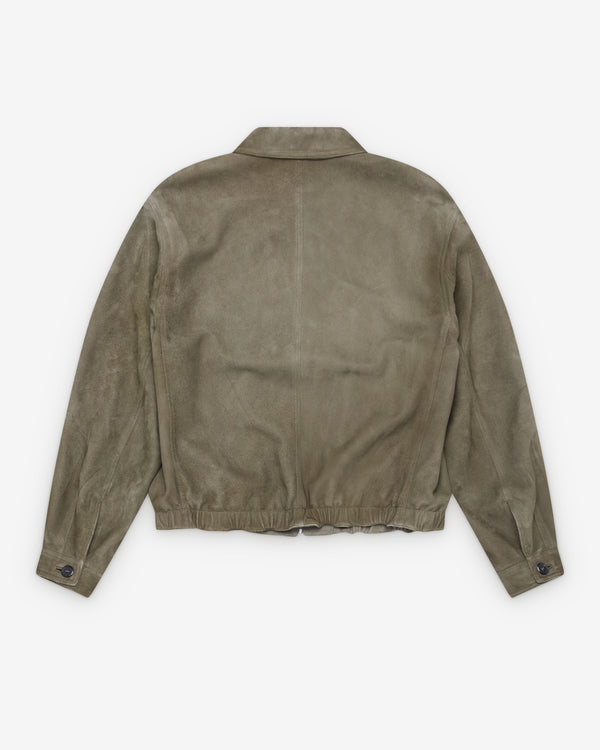 Prada - Men's Suede Jacket - (Sage Green)