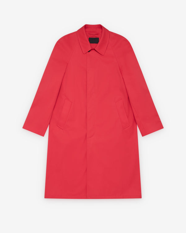Prada - Men's Technical Gabardine Coat - (Red)