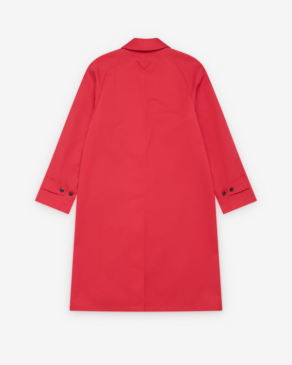 Prada - Men's Technical Gabardine Coat - (Red)