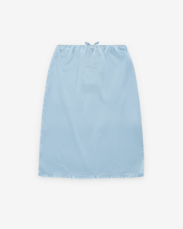Prada - Women's Prada Drawstring Trim Slip - (Blue)