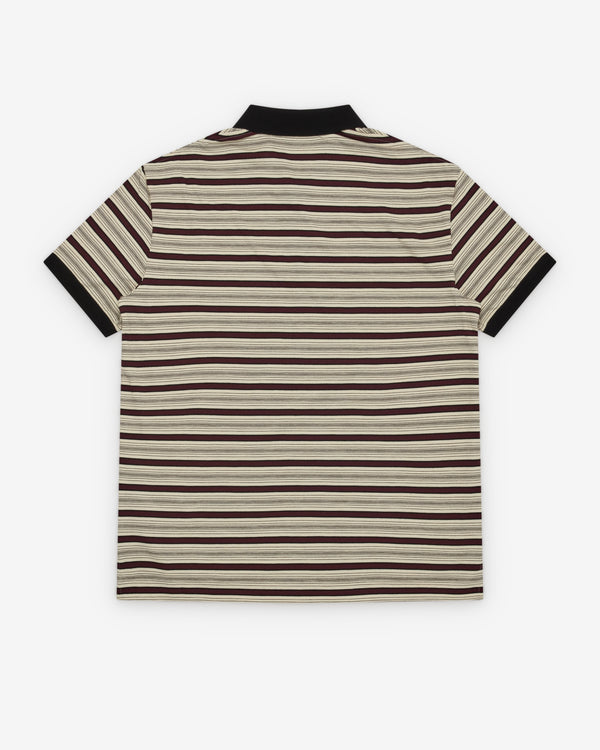 Prada - Men's Polo Shirt - (Ivory/Garnet)