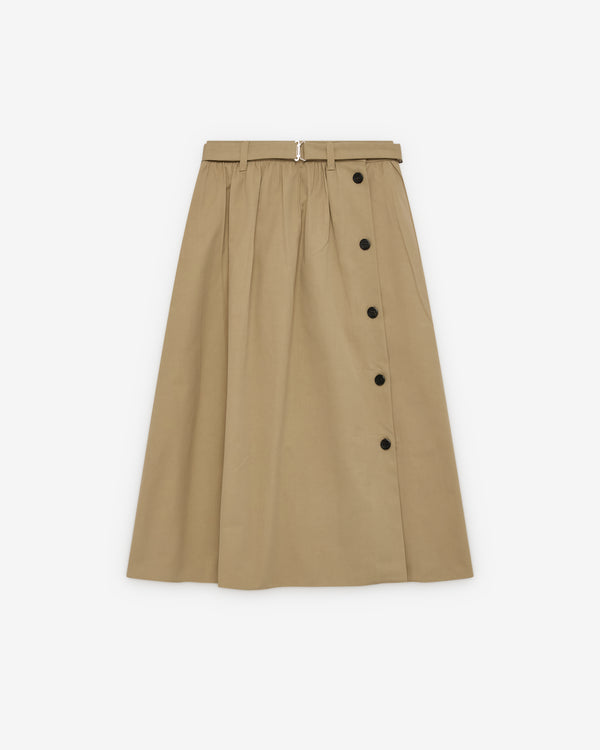 Prada - Women's Skirt With Belt - (Beige)