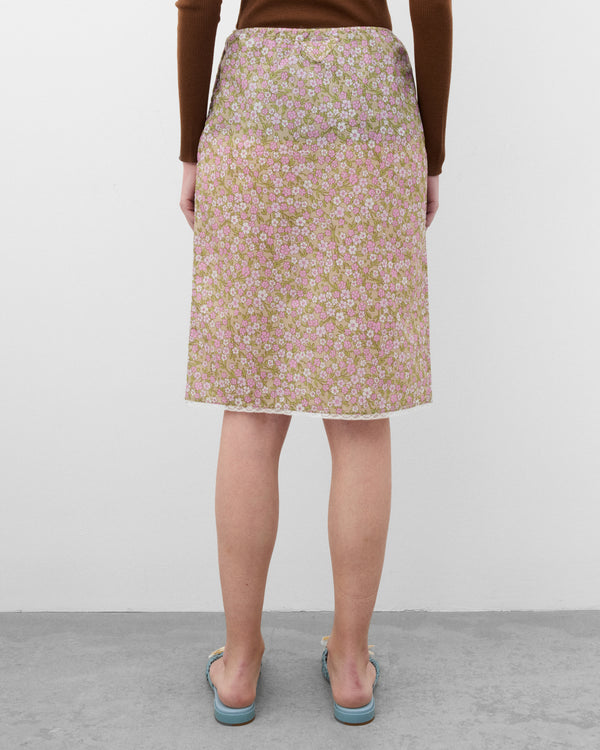 Prada - Women's Floral Skirt - (Multi)