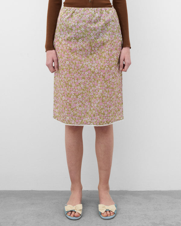 Prada - Women's Floral Skirt - (Multi)
