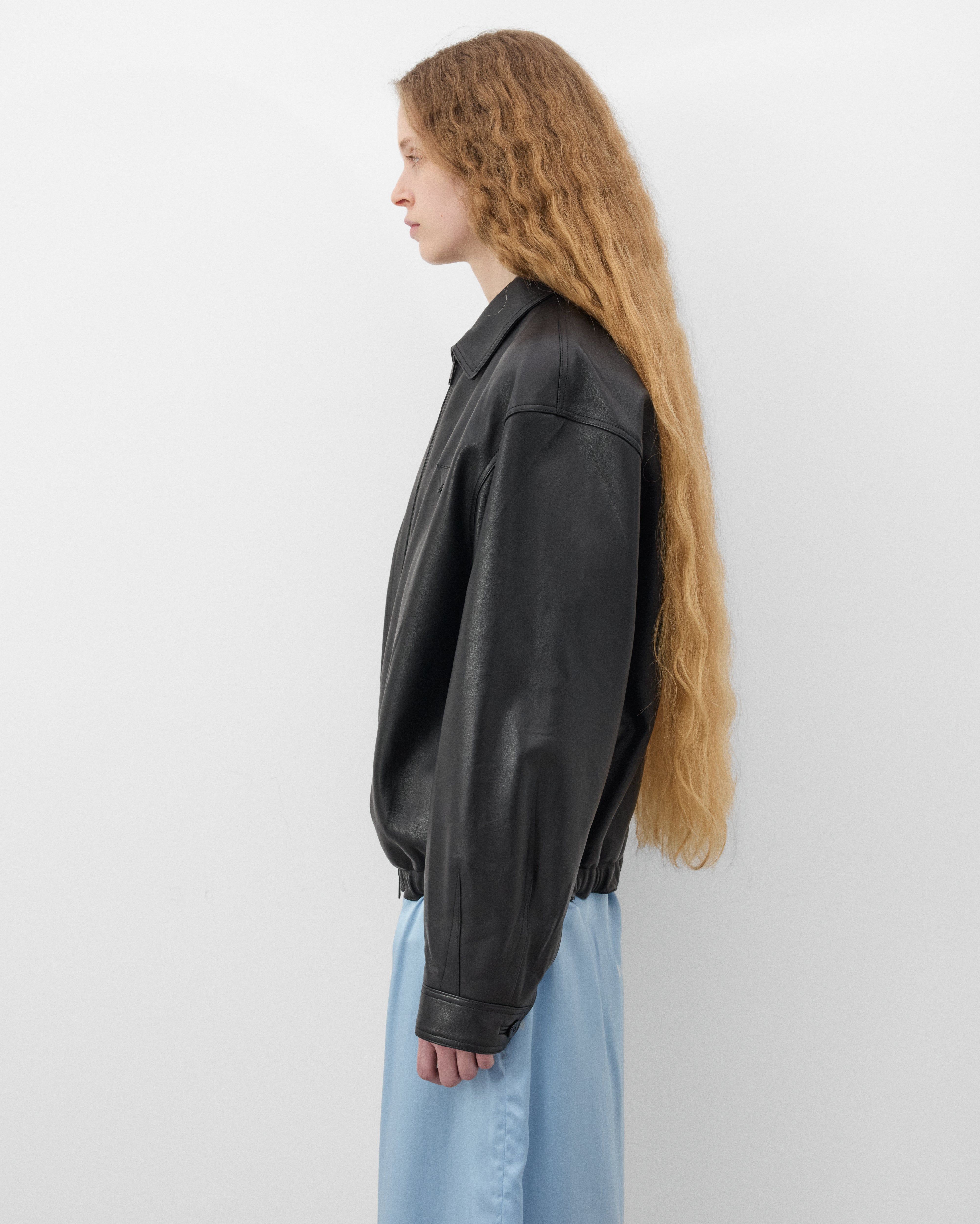 Prada: Women's Nappa Leather Jacket (Black) | Dover Street Market