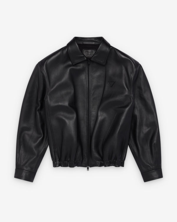 Prada - Women's Nappa Leather Jacket - (Black)