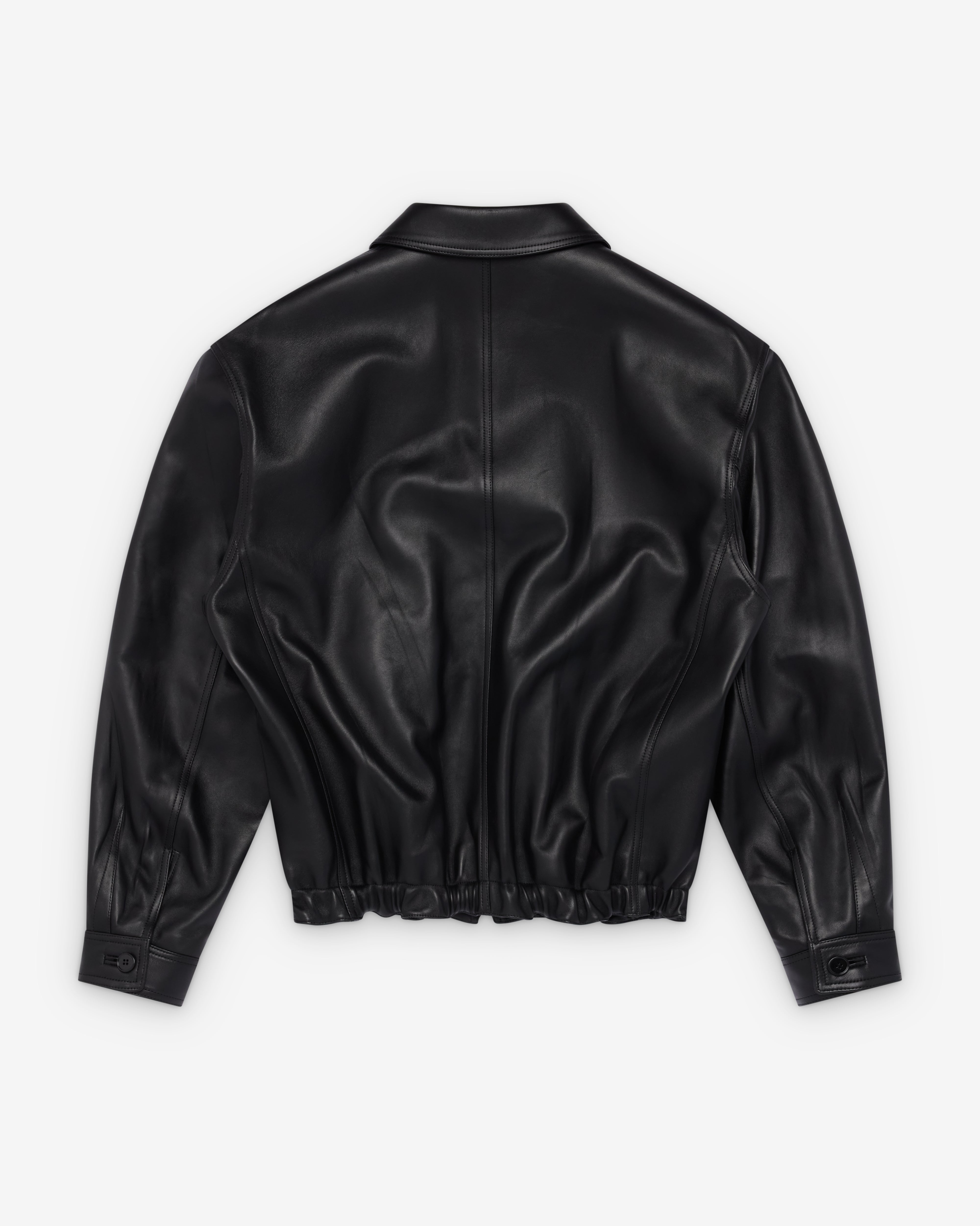 Prada: Women's Nappa Leather Jacket (Black) | Dover Street Market