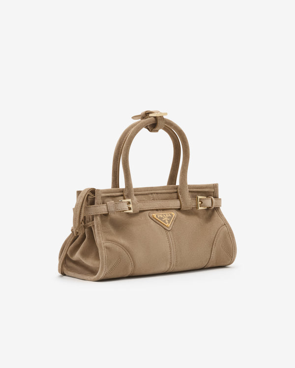 Prada - Women's Mini Bonnie Handbag - (Cameo)