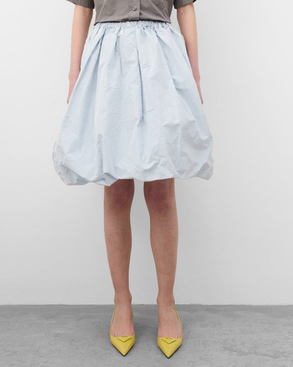 Prada  - Women's Technical Taffeta Skirt - (Astro)
