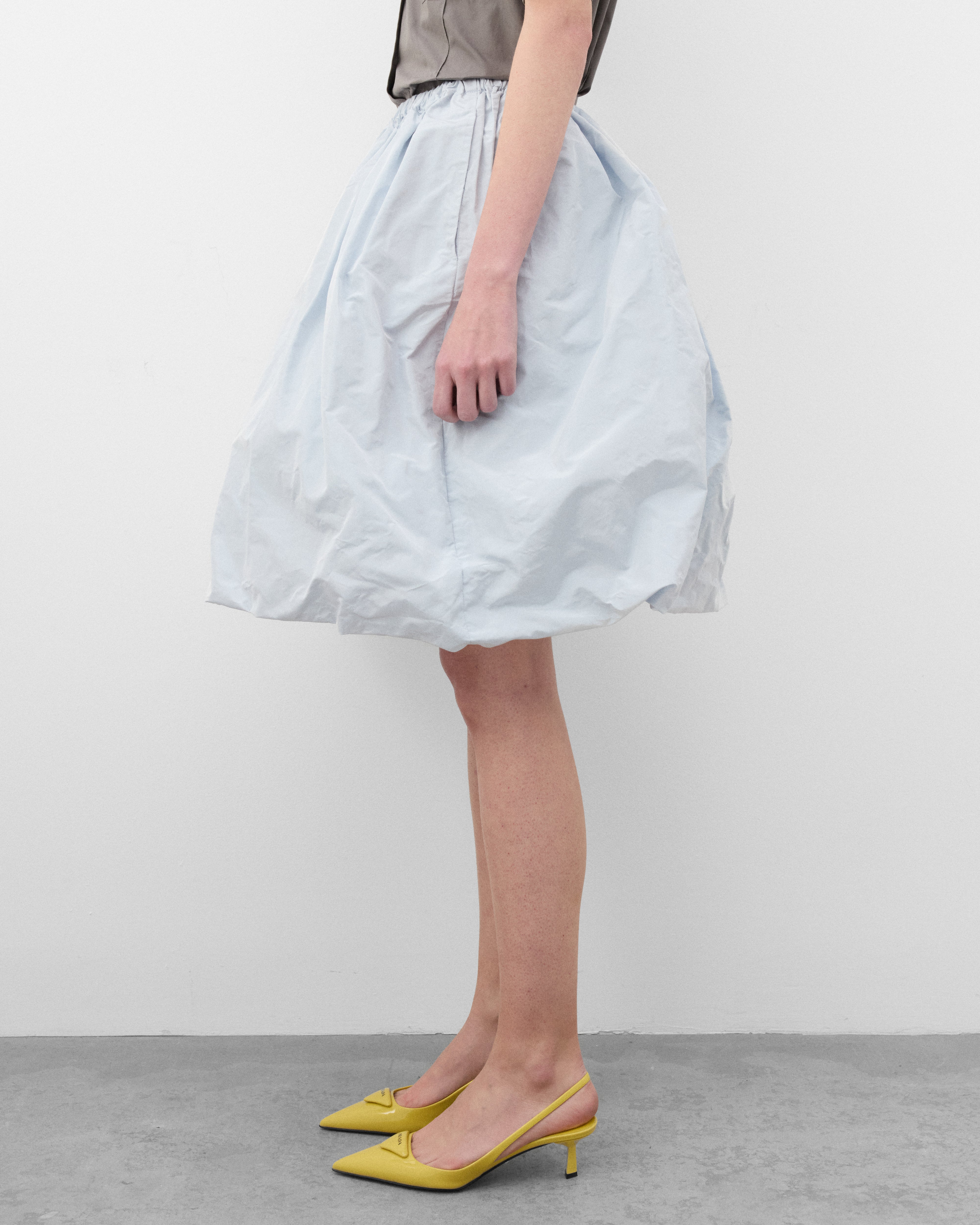 Prada : Women's Technical Taffeta Skirt (Astro) | Dover Street