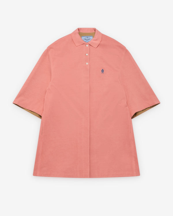 Prada  - Women's Old Piqué Coat - (Apricot)