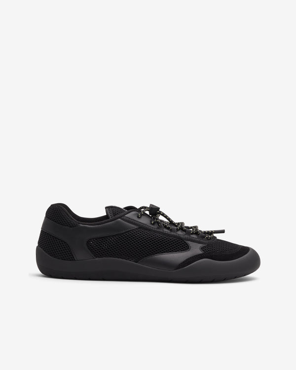 Prada  - Men's Mesh Fabric Sneakers - (Black)
