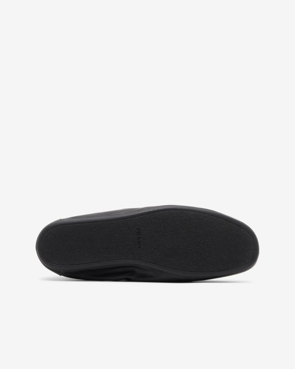 Prada  - Men's Shuffle Antiqued Leather Shoes - (Black)