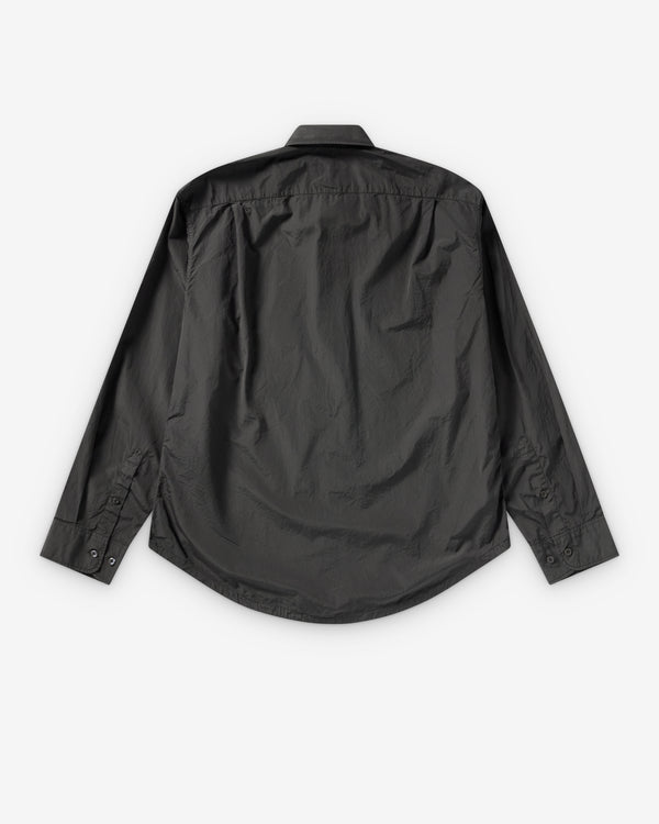 Prada  - Men's Pearl Cotton Shirt - (Asphalt Gray)