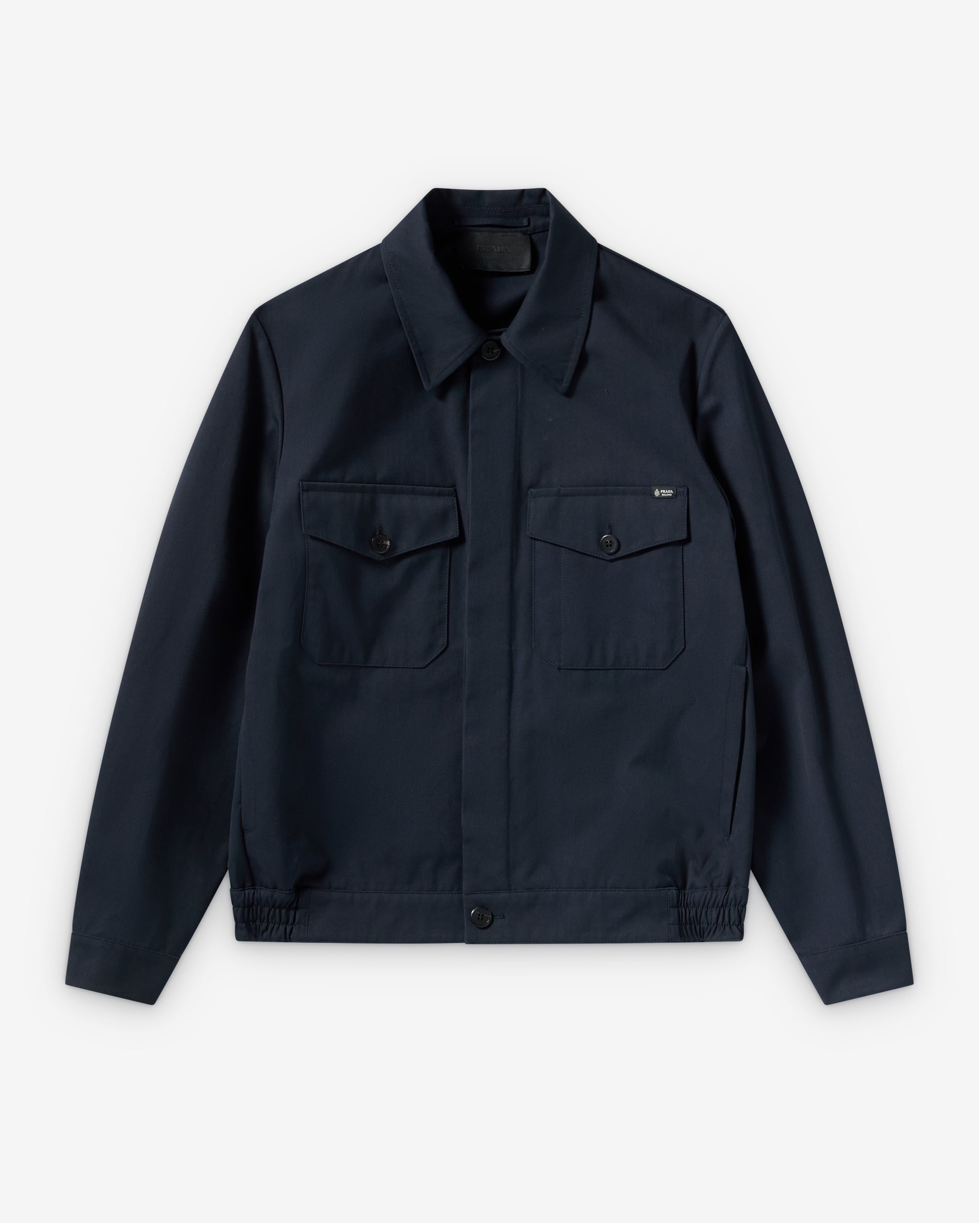 Prada - Men's Technical Jacket - (Navy) view 1, Click to Zoom in