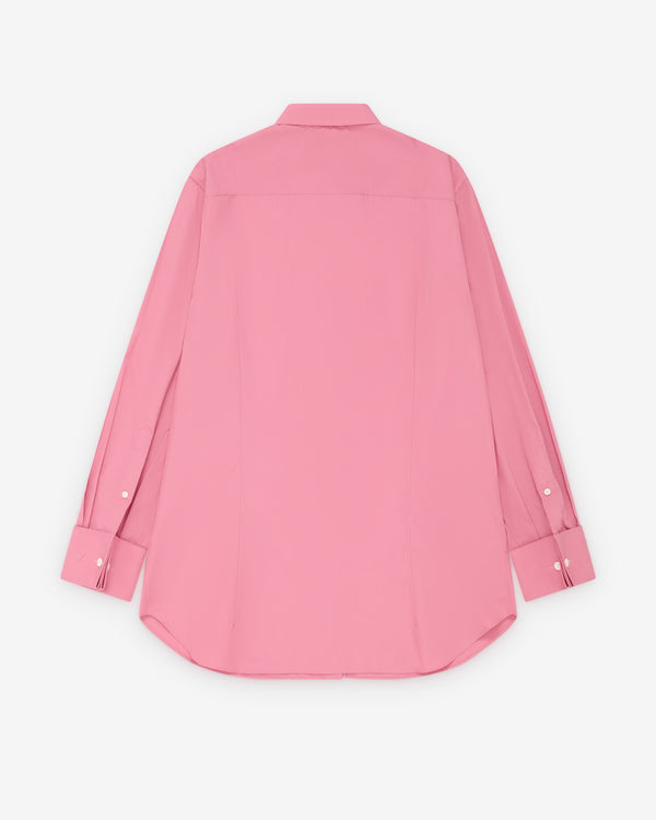Prada  - Women's Poplin Shirt - (Begonia Pink)