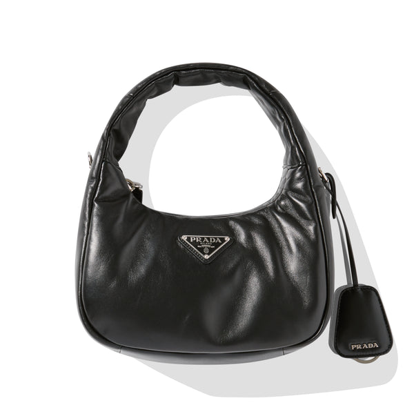 Prada - Women’s Soft Padded Leather Mini-bag - (Black)