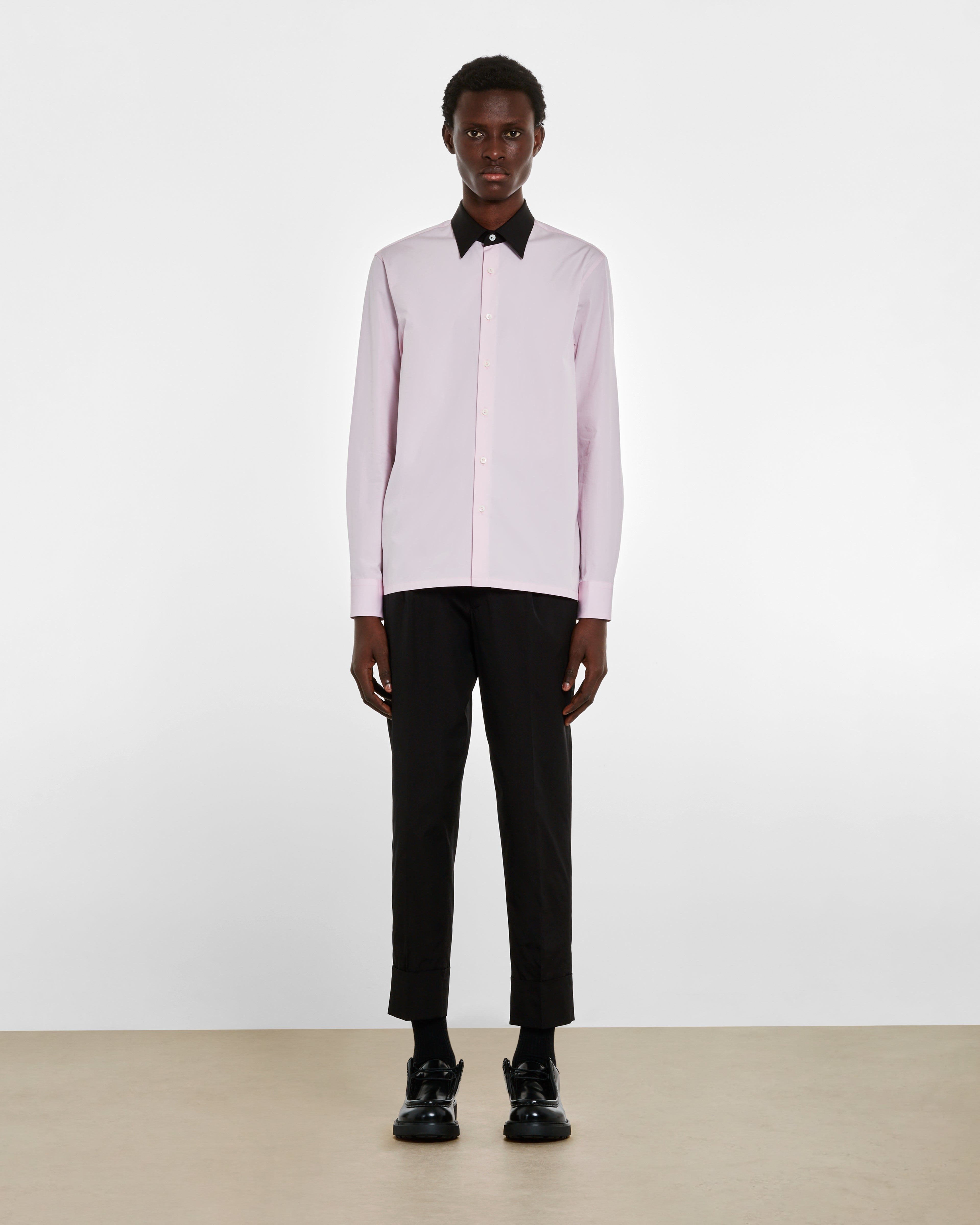 Prada pink shirt best sale