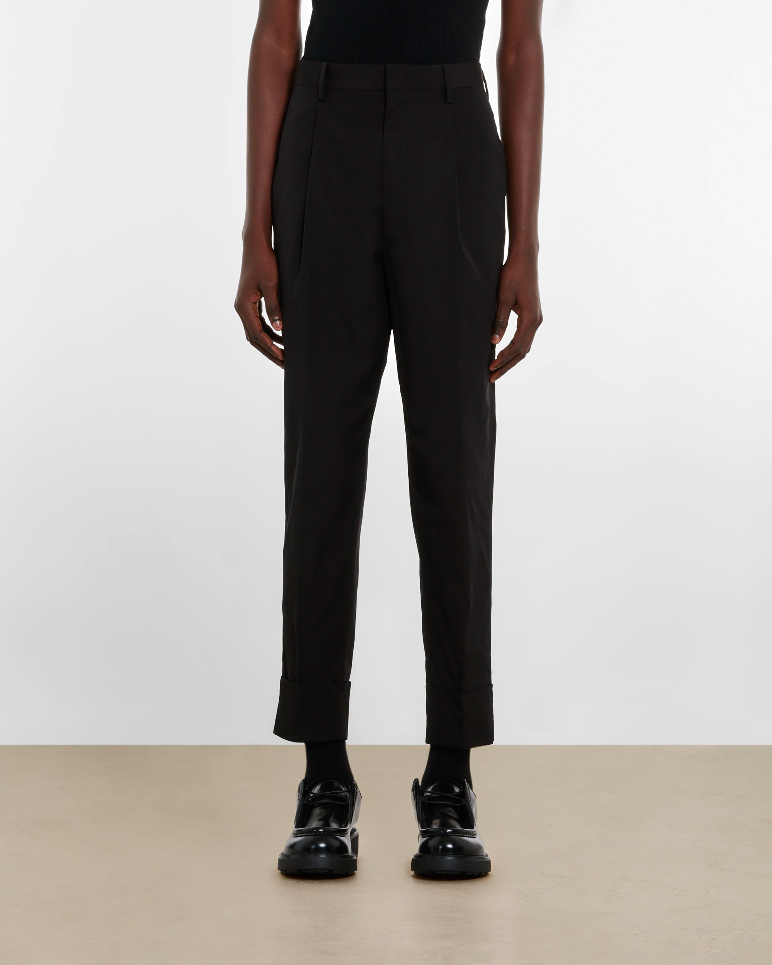 Prada Men s Cotton Pants Black