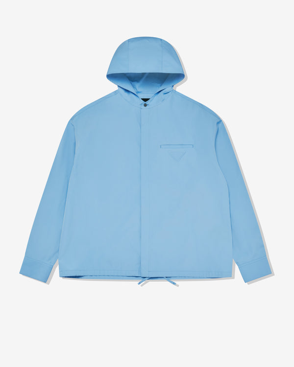 Prada - Men's Hooded Shirt - (Blue)