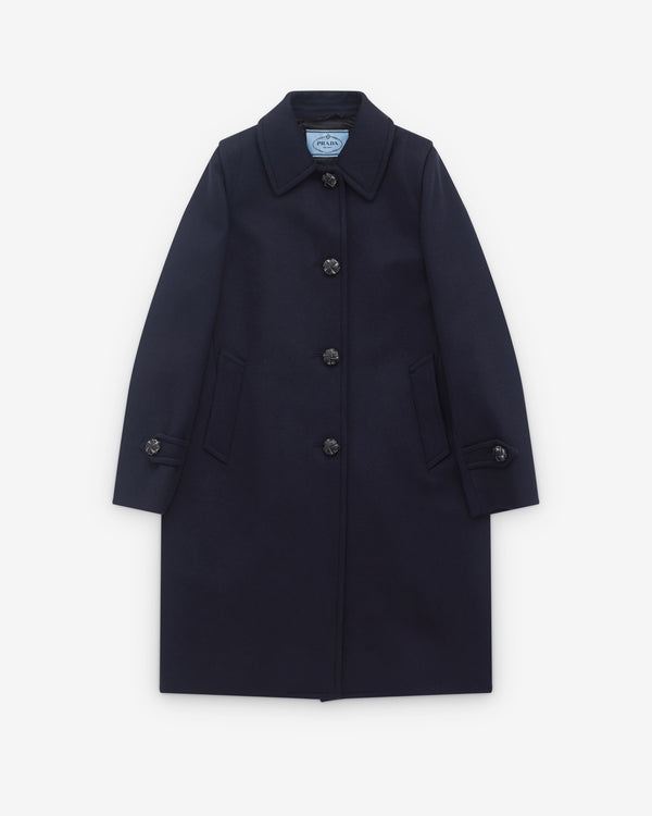 Prada - Women’s Wool Coat - (Navy)