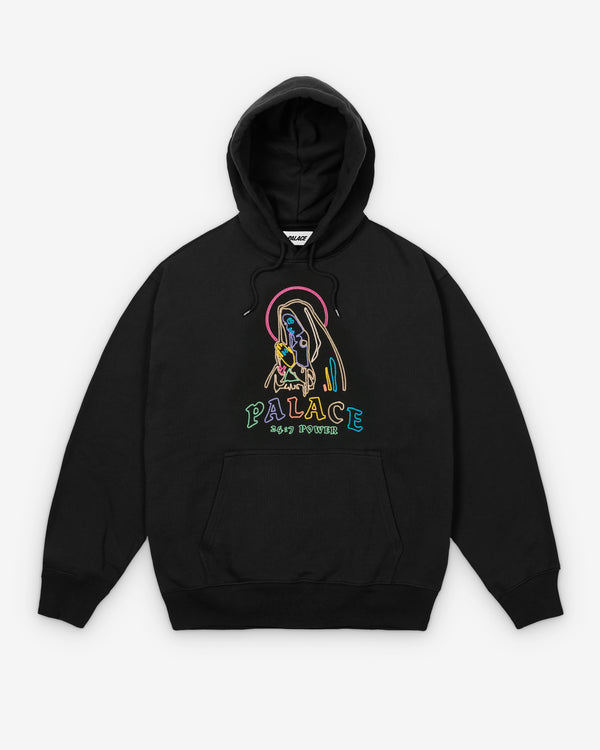 Palace - Men's Pray For Us Hoodie - (Black)