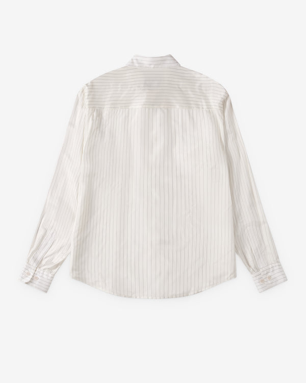 Pretty Relics - Men's Striped Lining Shirt - (Ivory Stripe)
