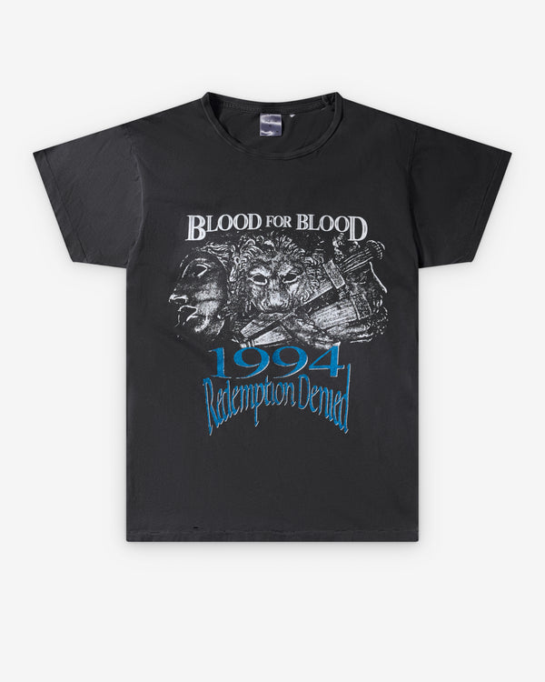 Pretty Relics - Men's Blood For Blood T-Shirt - (Vintage Black)