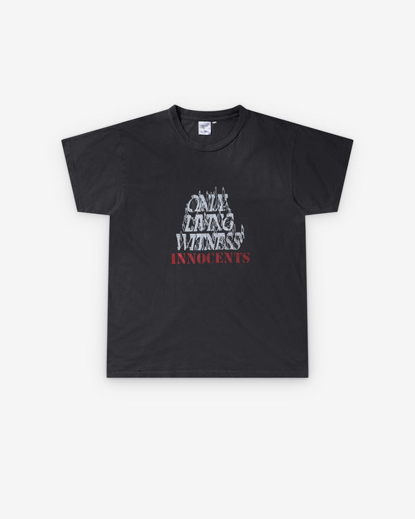 Pretty Relics - Men's Only Living Witness T-Shirt - (Vintage Black)