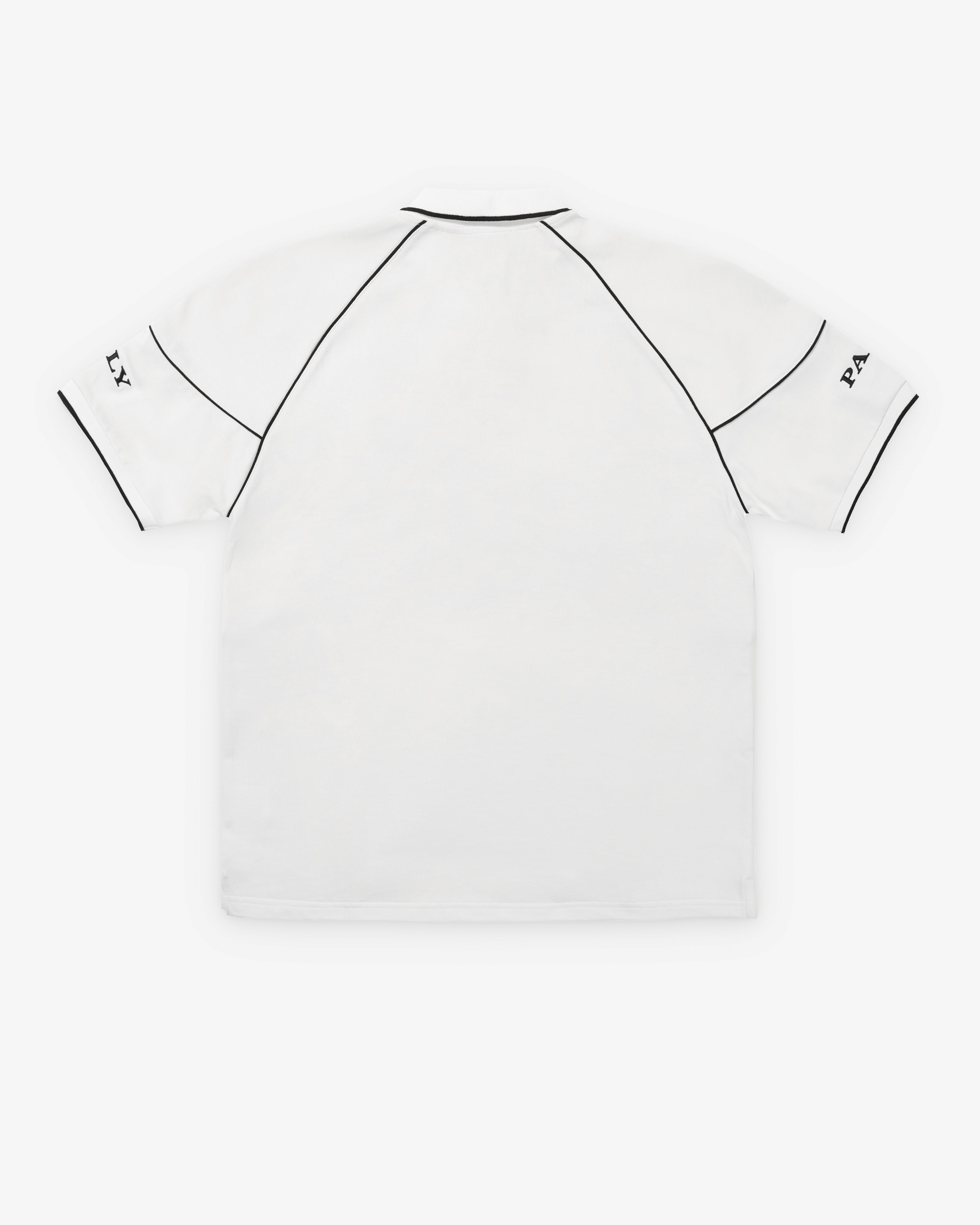 Palace: Men's Pro Team Piped Polo (White) | Dover Street Market London