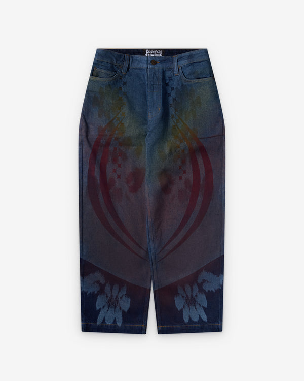Paolina Russo - Women's Baggy Denim Trousers - (Rainbow)