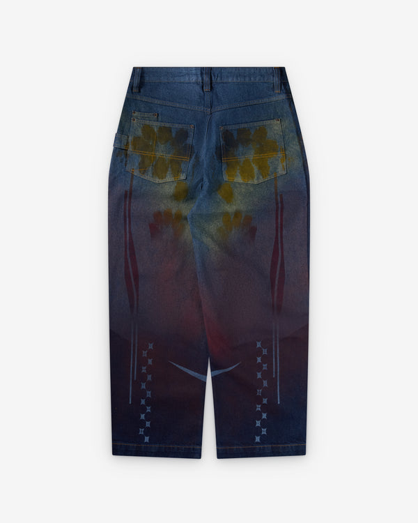 Paolina Russo - Women's Baggy Denim Trousers - (Rainbow)