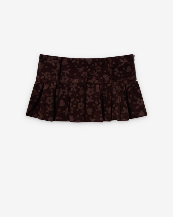 Paolina Russo - Women's Mini Skirt - (Brown)