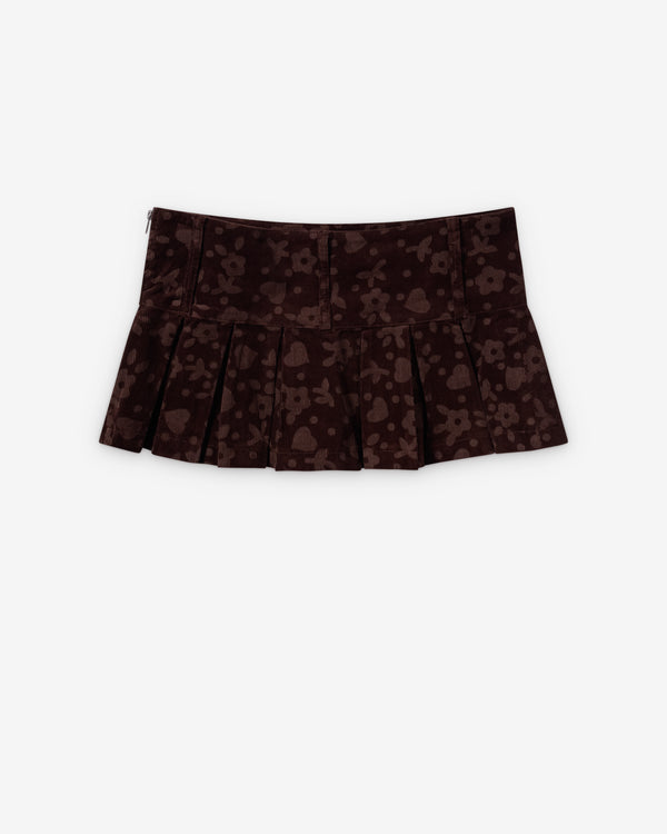 Paolina Russo - Women's Mini Skirt - (Brown)