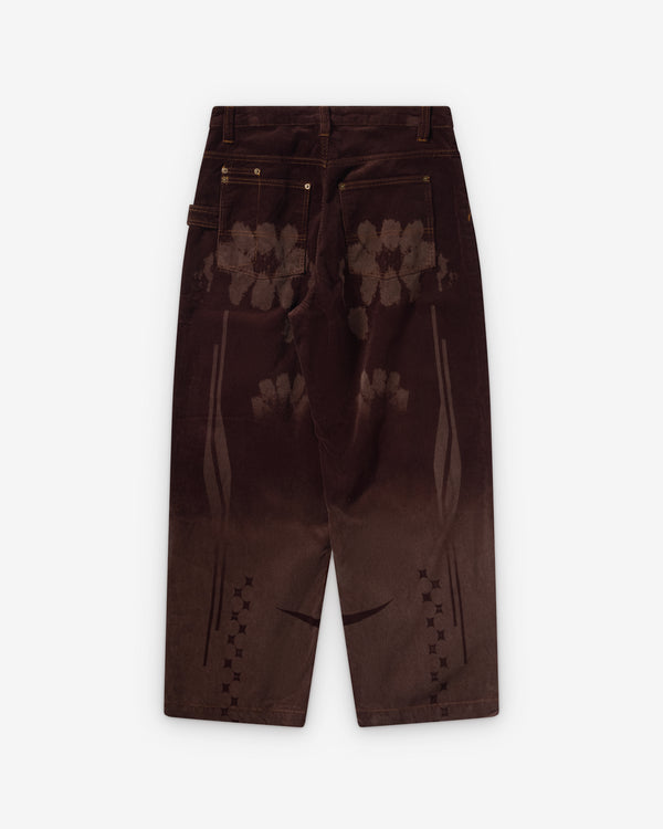 Paolina Russo - Women's Baggy Denim Trousers - (Brown)
