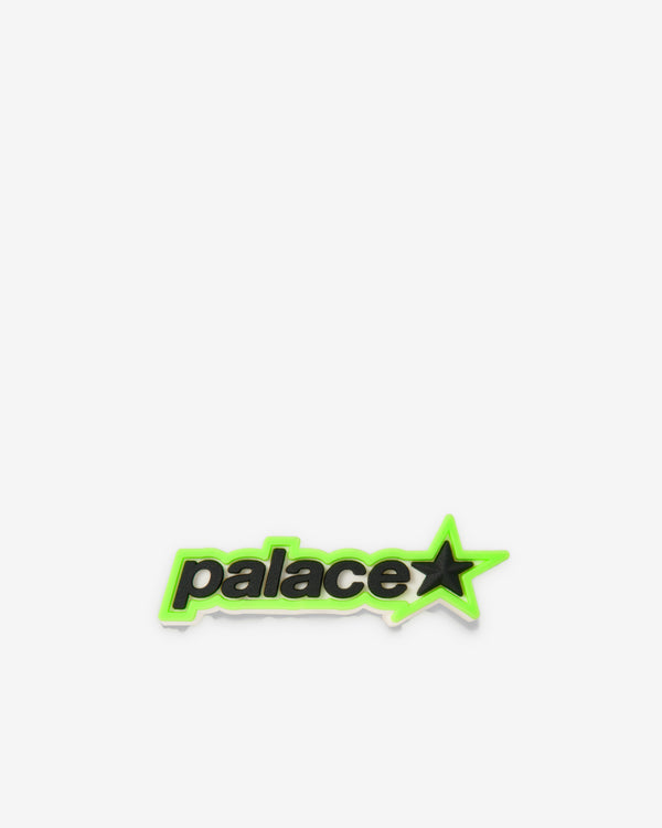 Palace - Palace Star Pin Badge - (White/Green)