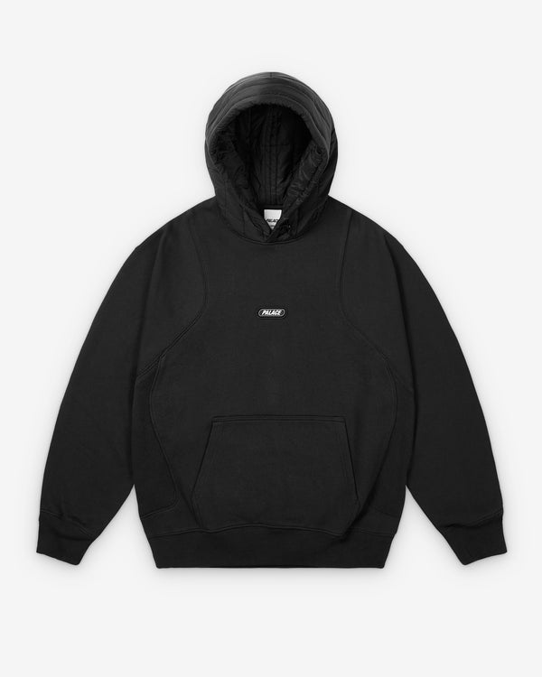 Palace - Men's Puffa Hood - (Black)