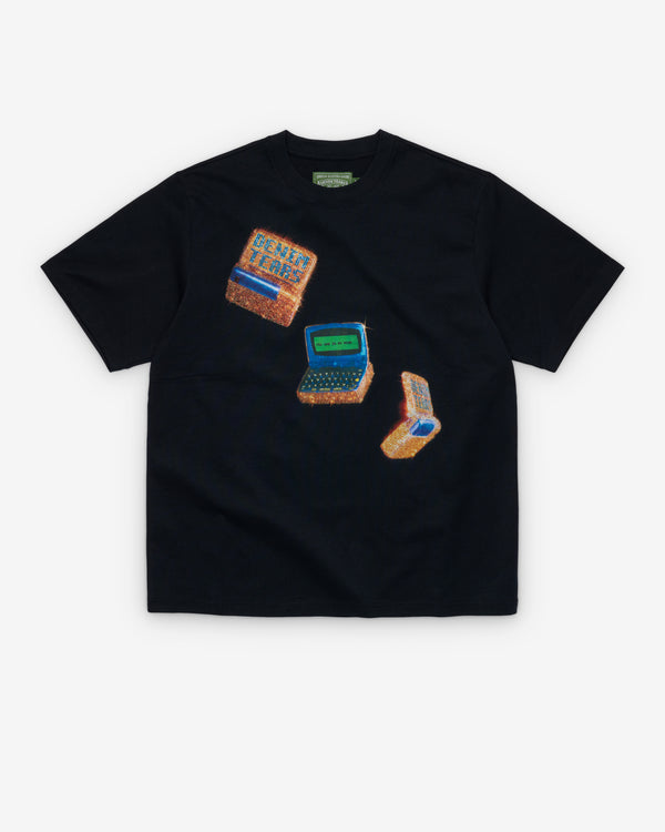 Denim Tears - Men's Pager Tee - (Black)