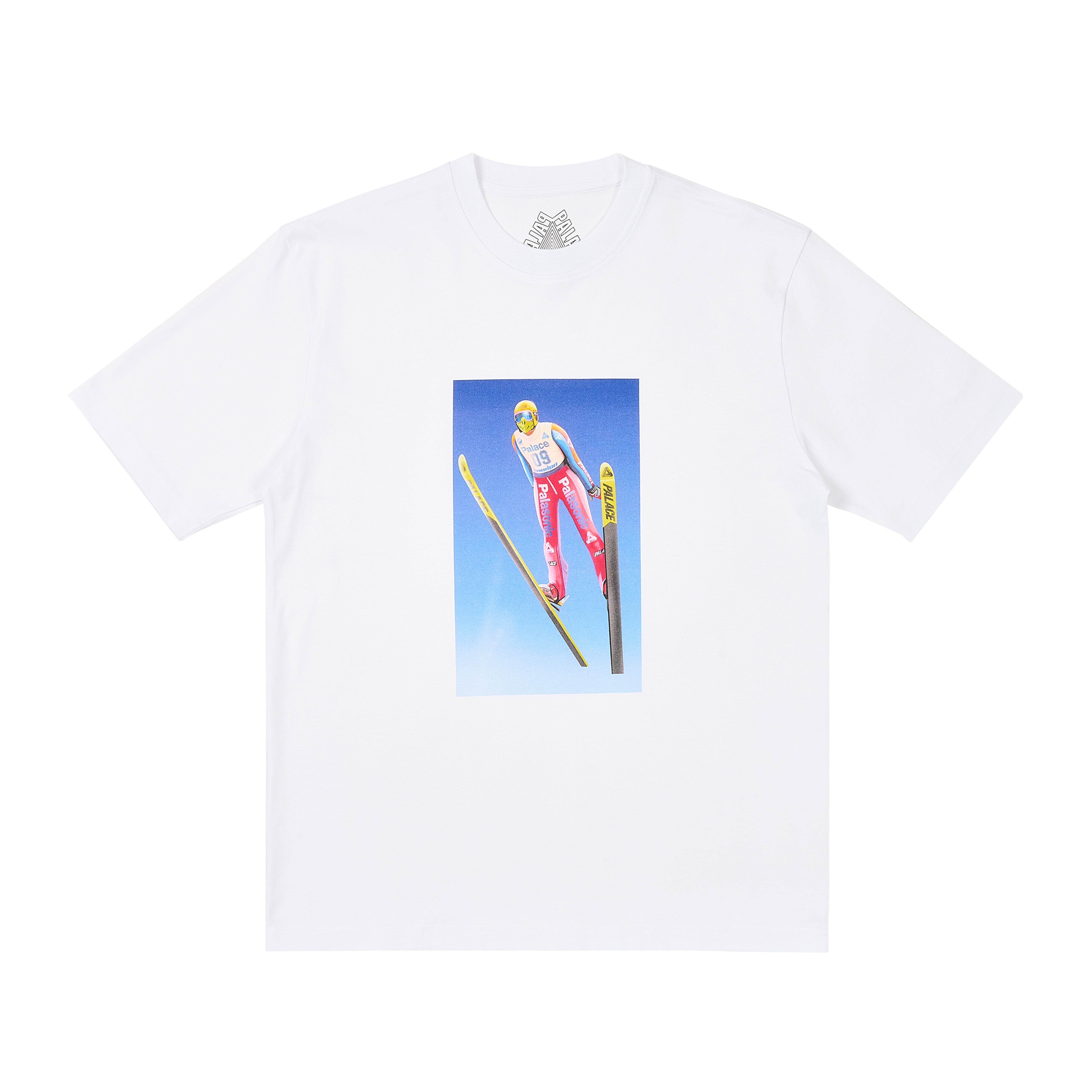 Palace - Men's Lift Off T-Shirt - (White) | Dover Street Market E