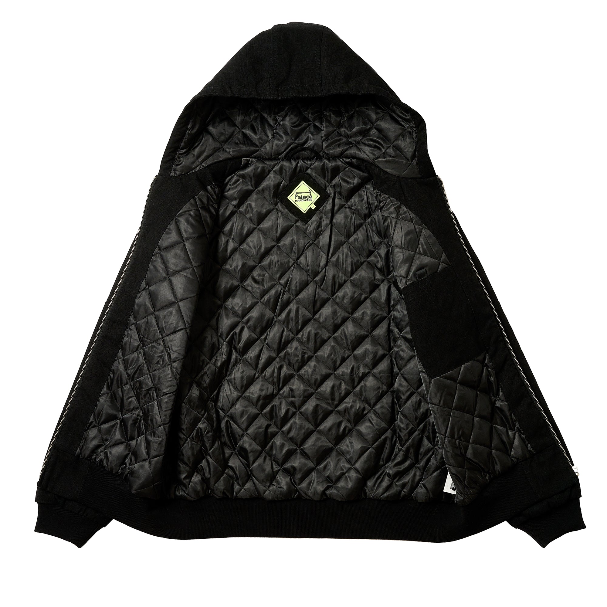 Palace - Palace Hardware Hooded Workwear Jacket - (Black) view 2