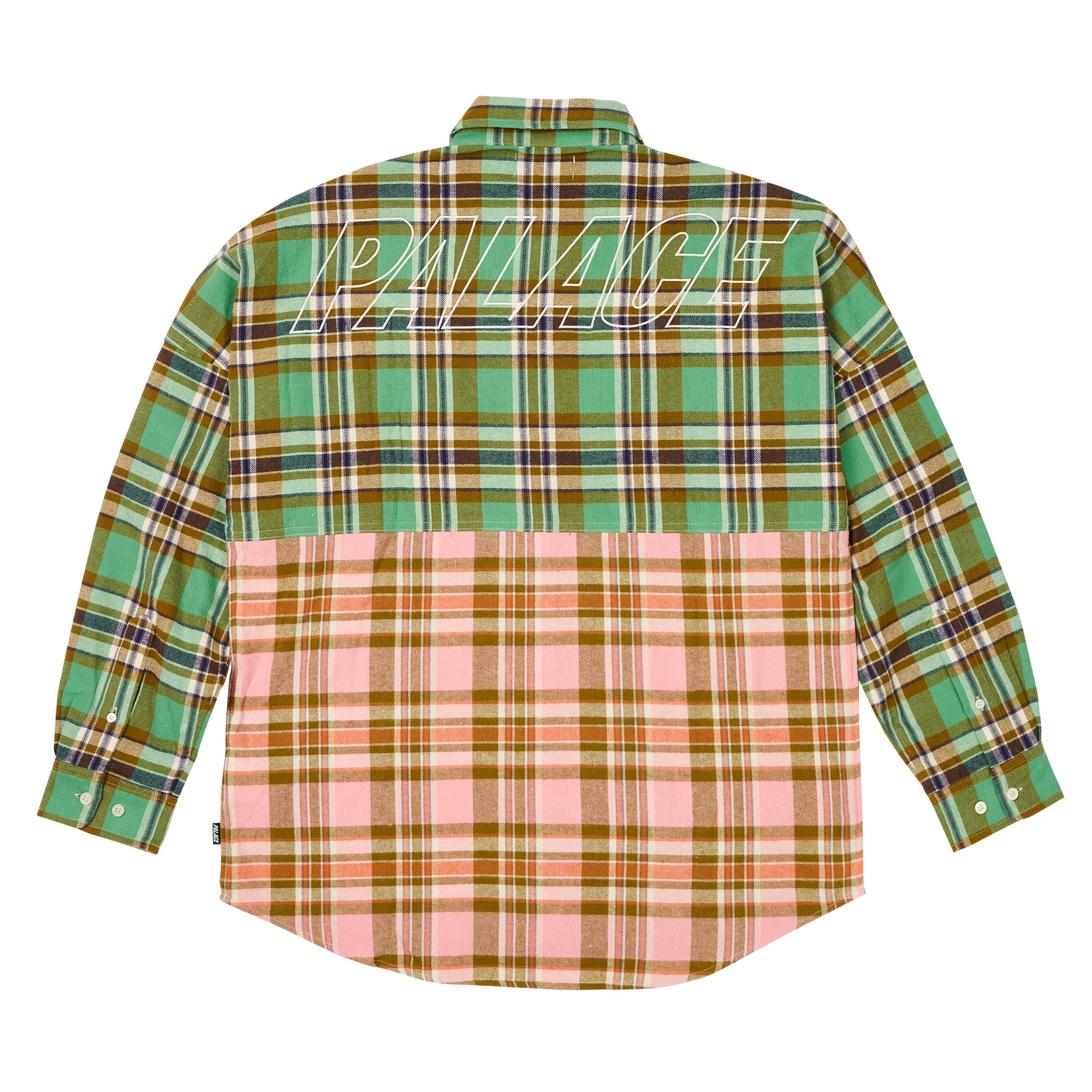 Palace - Checkmate Drop Shoulder Shirt - (Green) view 2