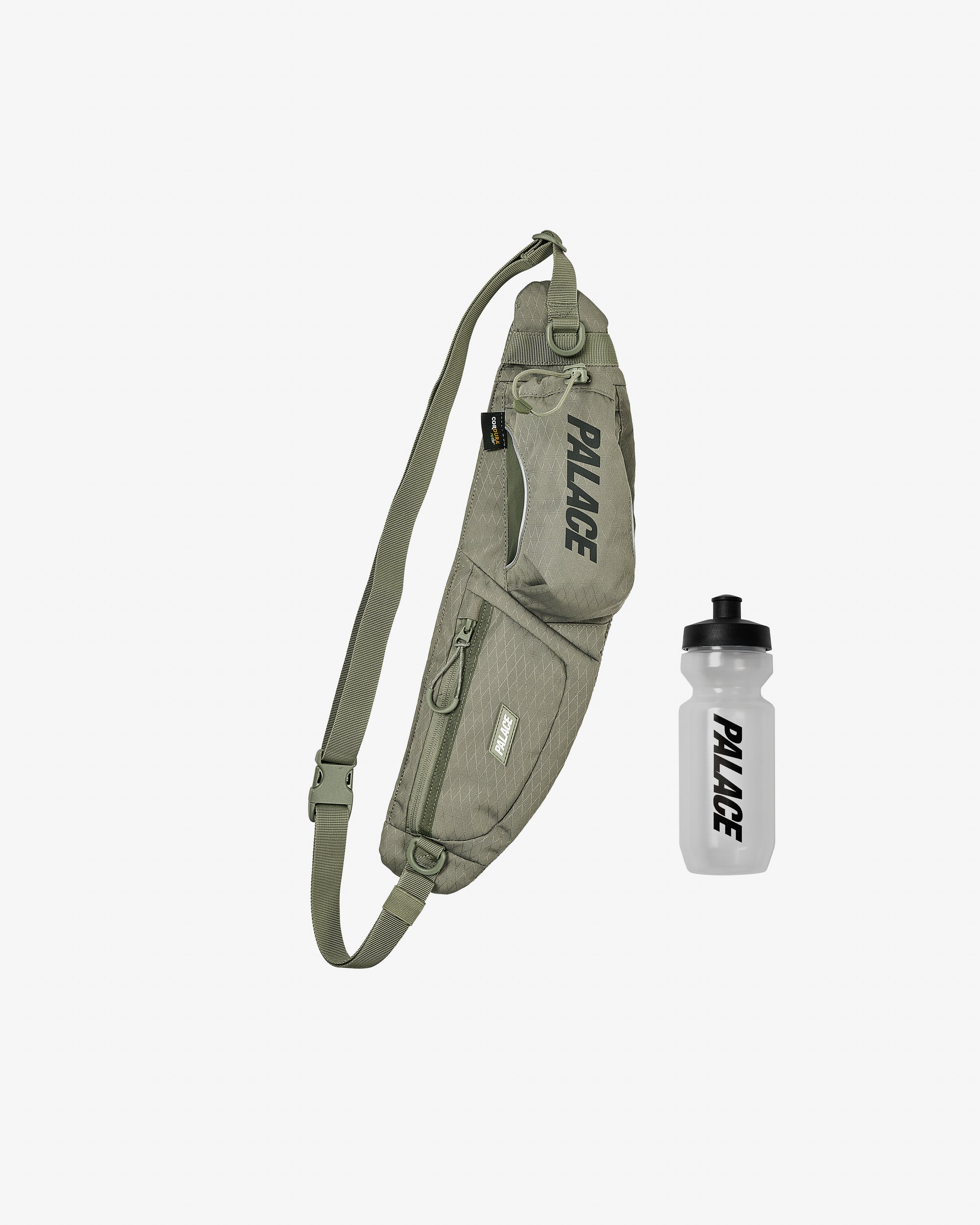 Palace -  Cordura® Y-Rip Bottle Pack - (Olive) view 1